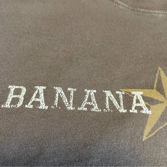 Banana Republic Men's Chocolate Brown Short Sleeve Tee Size Large - Picture 9 of 10